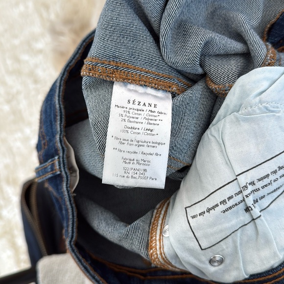 Sezane Slim Parfait Denim Skinny Jean - Picture 7 of 7